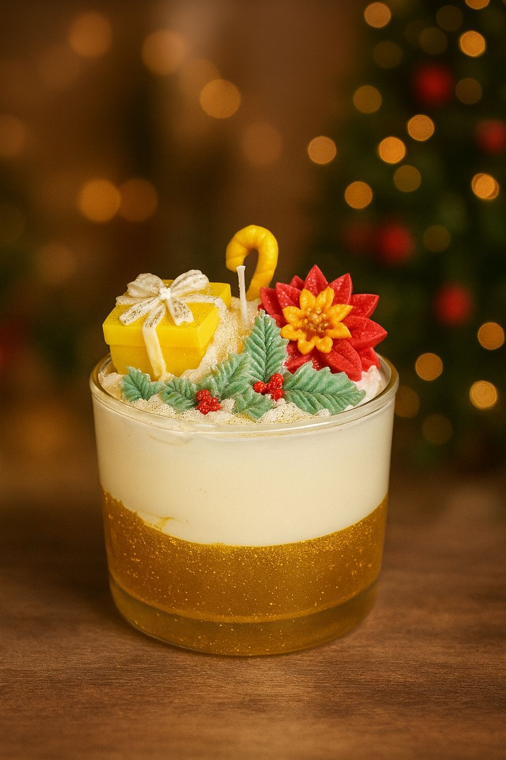 Weihnachtlicher Goldmoment